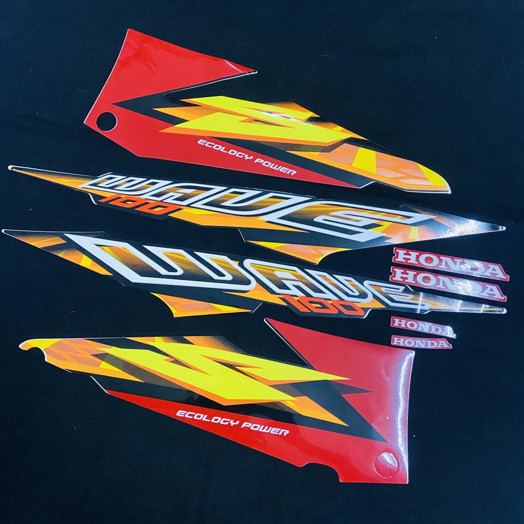 TEM DÁN XE WAVE THÁI ĐỜI 2004 3 LỚP CAO CẤP NHƯ ZIN