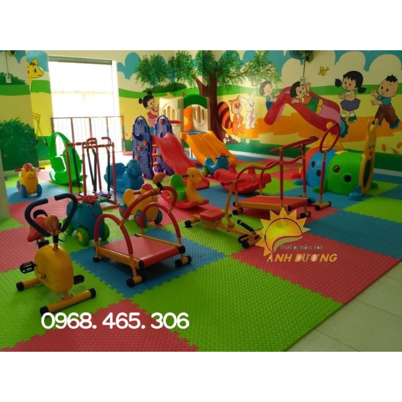 Thảm xốp 2 mặt nhiều màu - Kích thước 1m