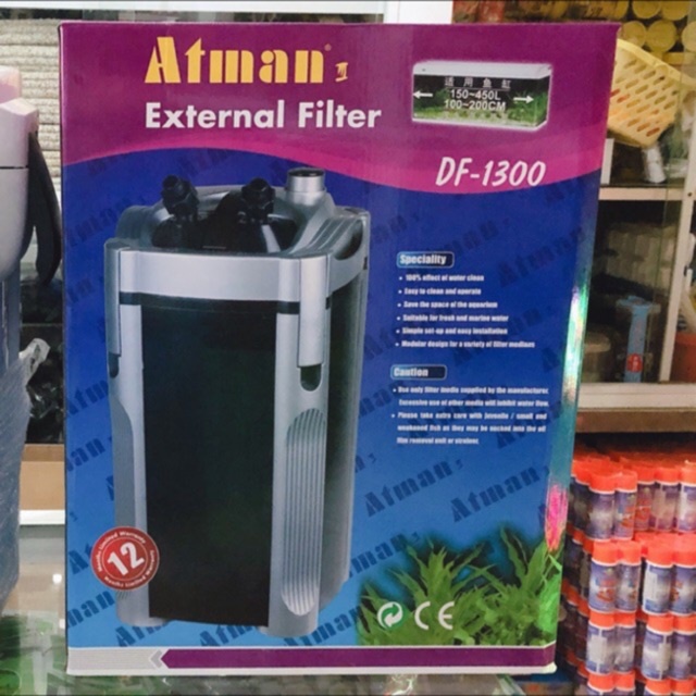 [RẺ VÔ ĐỊCH] MÁY LỌC THÙNG ATMAN DF 1300( tiết kiệm điện)