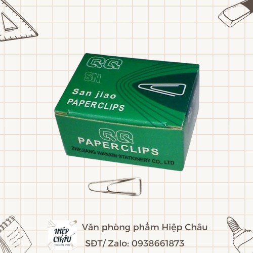 Combo 3 hộp ghim kẹp giấy C62