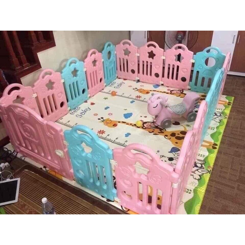 Thảm Xốp Gấp Gọn XPE Trải Sàn Cho Bé Chống Trơn Trượt Cute Hàn Quốc
