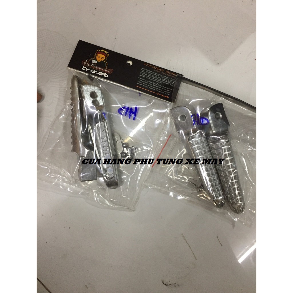 Gác chân Rider cho các dòng xe Yamaha/ Honda - 1 cặp
