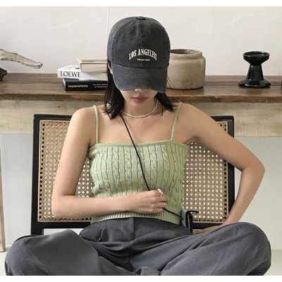 Mũ lưỡi trai mềm mại thêu họa tiết chữ phong cách Hàn Quốc cá tính nhiều màu sắc