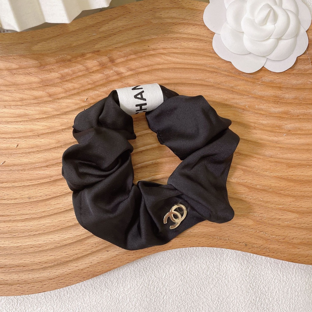 Dây buộc tóc in chữ phong cách Nhật Bản và Hàn Quốc thời trang dành cho nữ