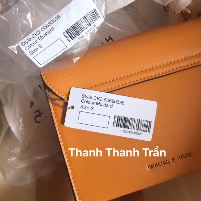 Túi cnk nơ vàng size S