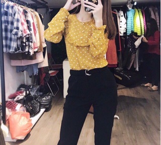 áo chấm bi