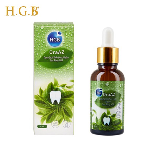OraAZ Dung Dịch Thảo Dược Ngậm Sâu Răng HGB
