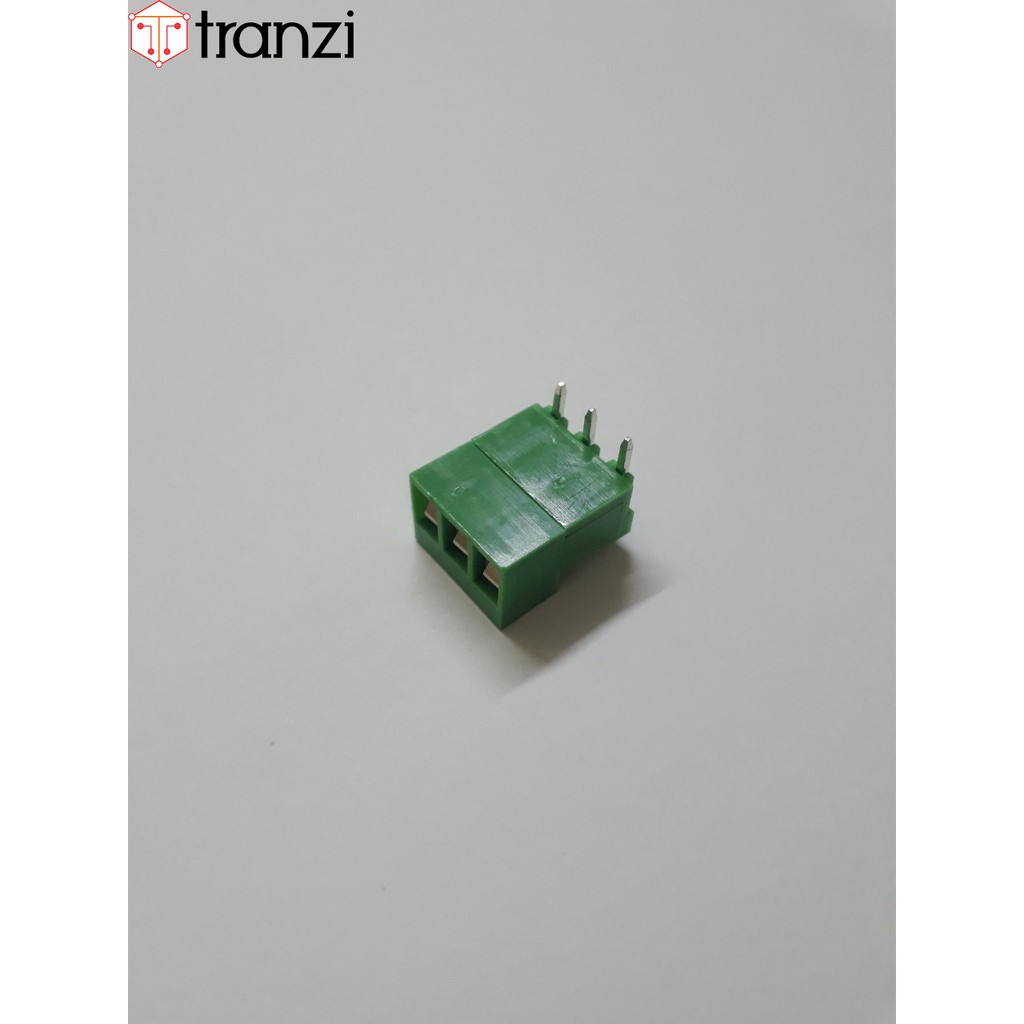 Cầu đấu 5.08mm đực cong cái cong HT508 3P - túi 5 cái