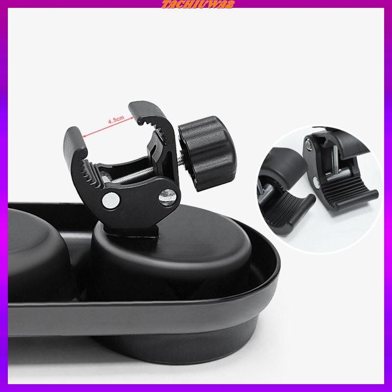 Set 2 Khay Đựng Đồ Ăn Vặt Gắn Xe Đẩy Em Bé Kèm Giá Đỡ Bình Nước Siêu Bền Tiện Dụng