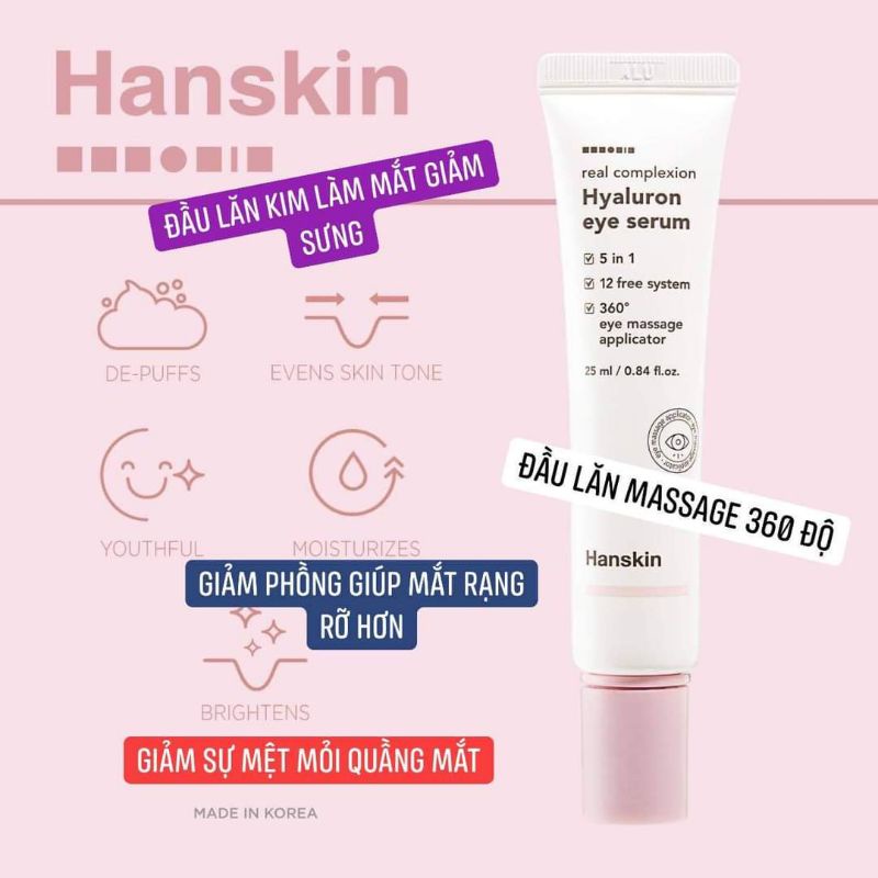 SERUM MẮT HANSKIN 25ML