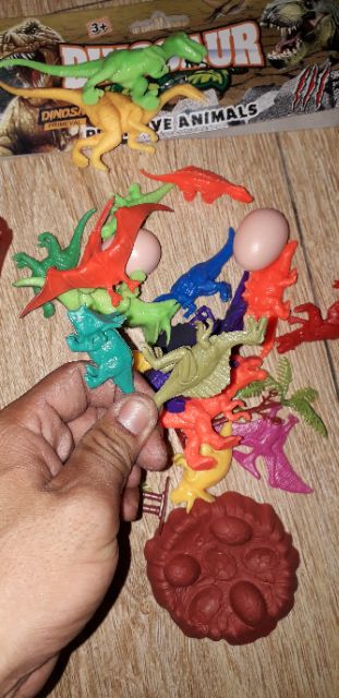 Sét Khu vườn Khủng Long có 20 con và các phụ kiện bằng nhựa