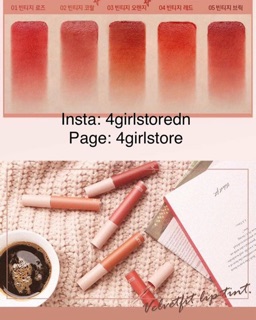 Son Eglips Velvet Fit Lip Tint Ver 1 và 2