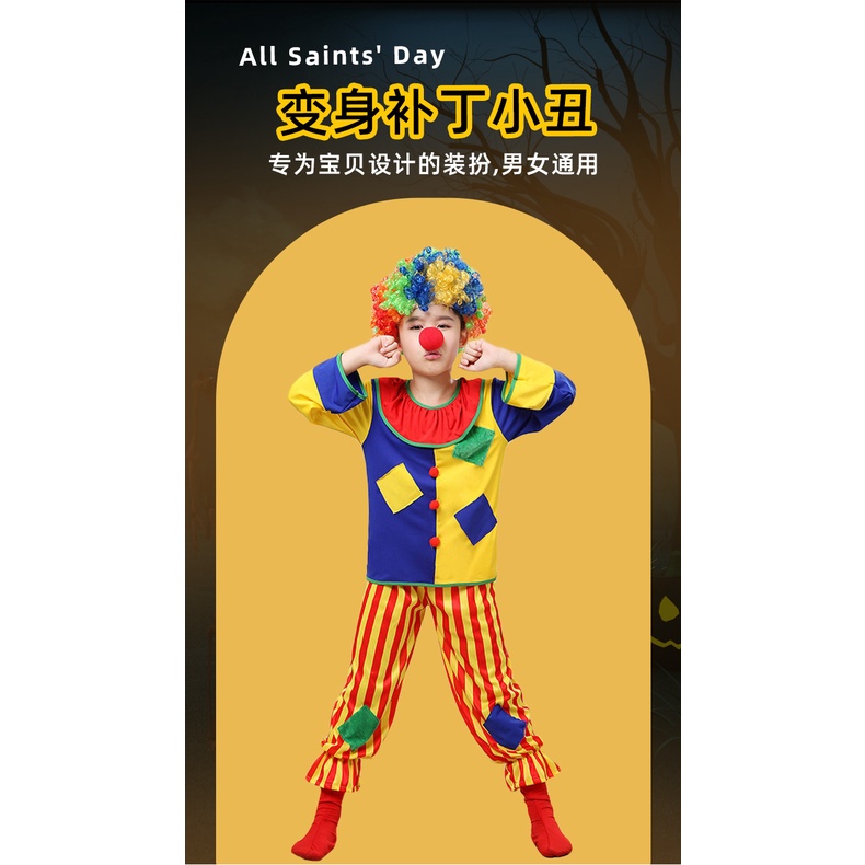 Bộ Đồ Hóa Trang Chú Hề Vui Nhộn Cho Dịp Halloween