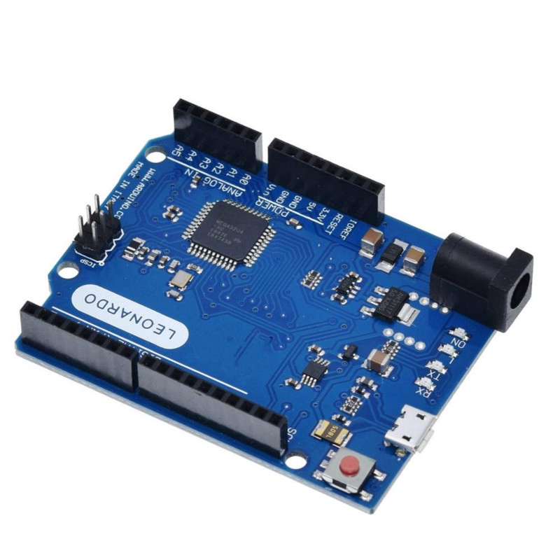 Bảng bo mạch vi điều khiển Leonardo R3 Atmega32U4 kèm cáp USB cho bộ khởi động Arduino tự làm