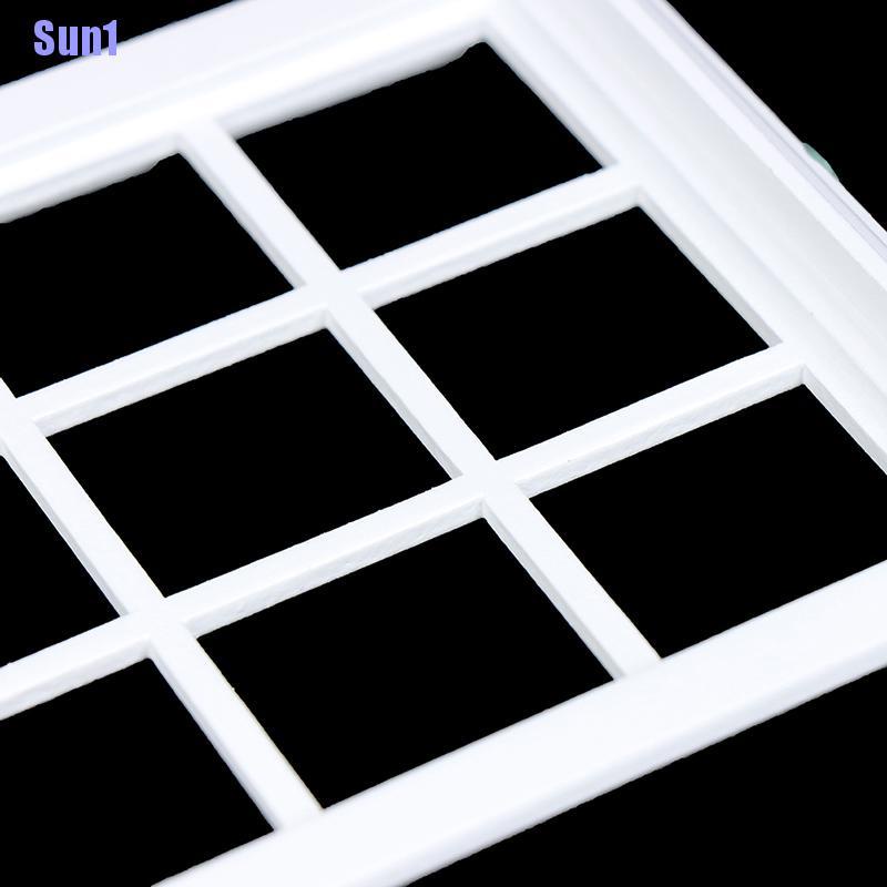 Cửa Sổ Gỗ Màu Trắng Tỉ Lệ 1: 12 Trang Trí Nhà Búp Bê