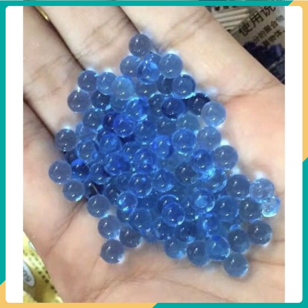 Hạt nở - Thạch - Hạt thủy tinh loại 5-6mm dùng trong phụ kiện đồ chơi
