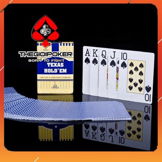 Bài Tây Nhựa Texas Jumbo - Chính Hãng - 100% Plastic