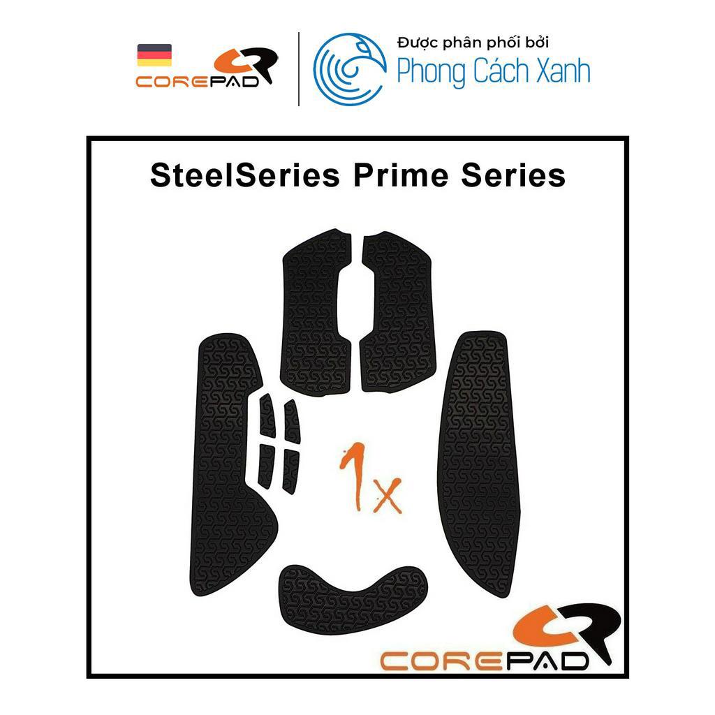 Bộ grip tape miếng dán chống trượt Corepad Soft Grips - SteelSeries Prime Series