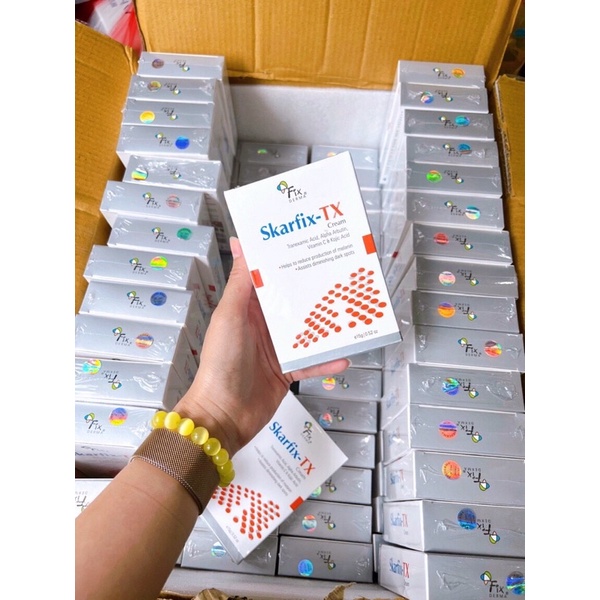 Kem Skarfix-Tx Mờ Nám, Giảm Thâm 15g Kem dưỡng da skafix chính hãng 15g