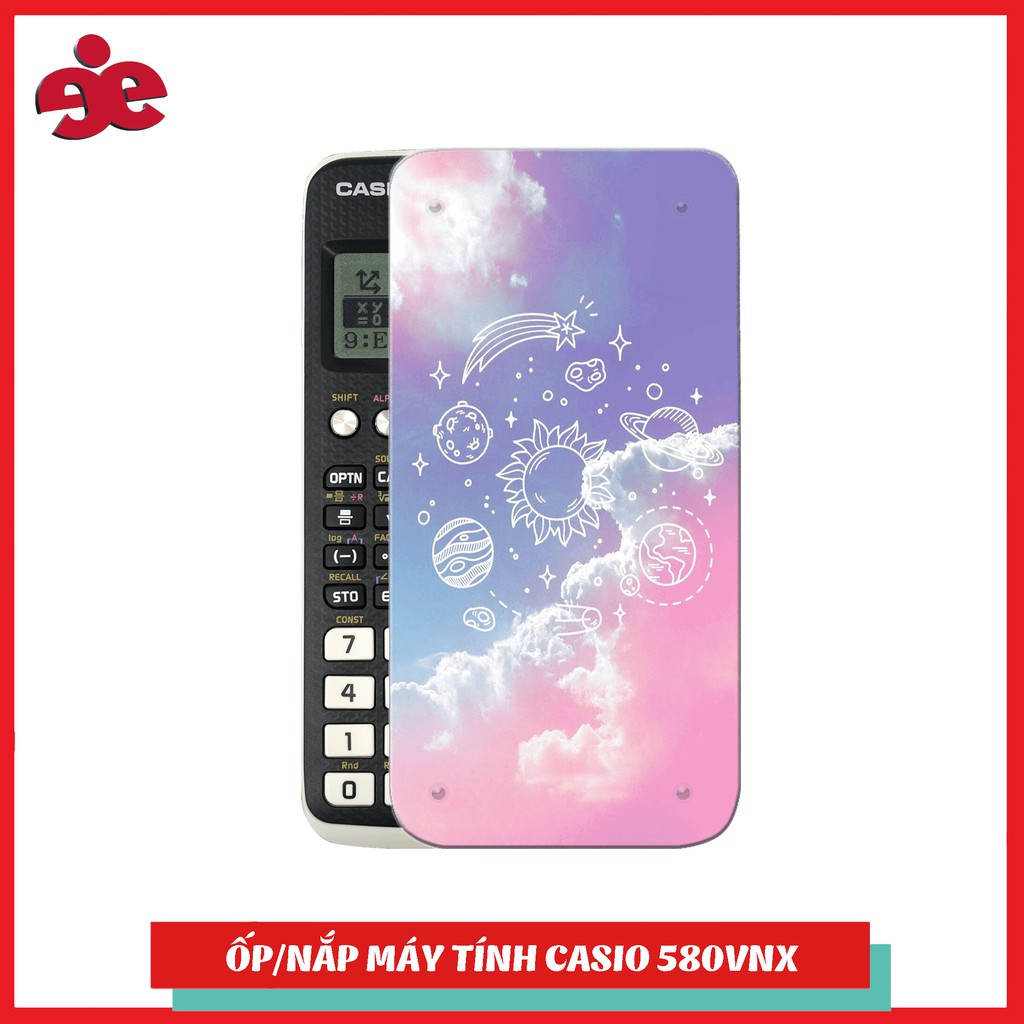 Ốp/nắp trang trí máy tính Casiofx 580VNX - Nhận in theo yêu cầu. Các bạn gửi hình cho shop qua phần Chát nhé!