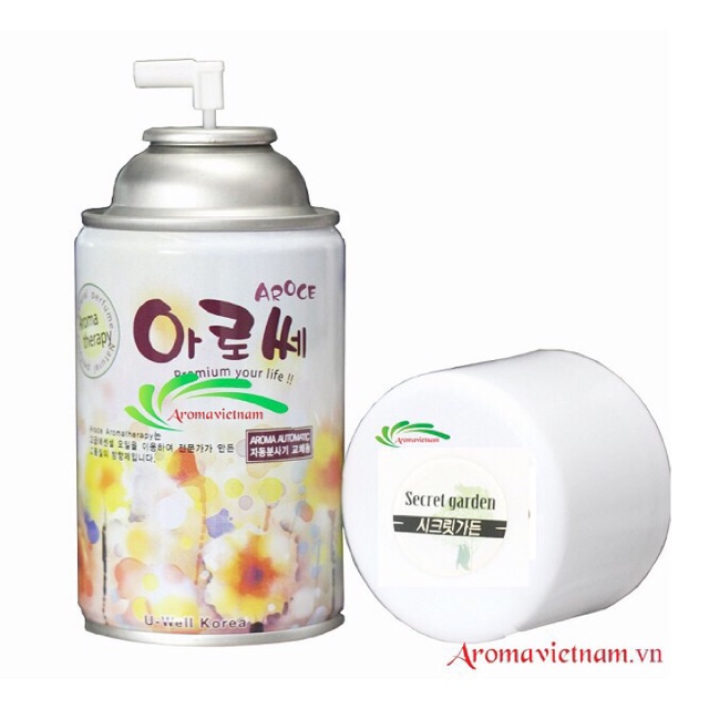 [Giá tốt-Đủ mùi ] Bình xịt phòng tự động Aroma Hàn Quốc