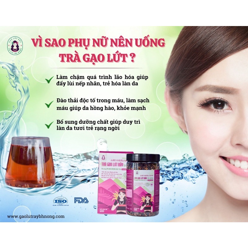 Trà gạo lứt Bh.nong