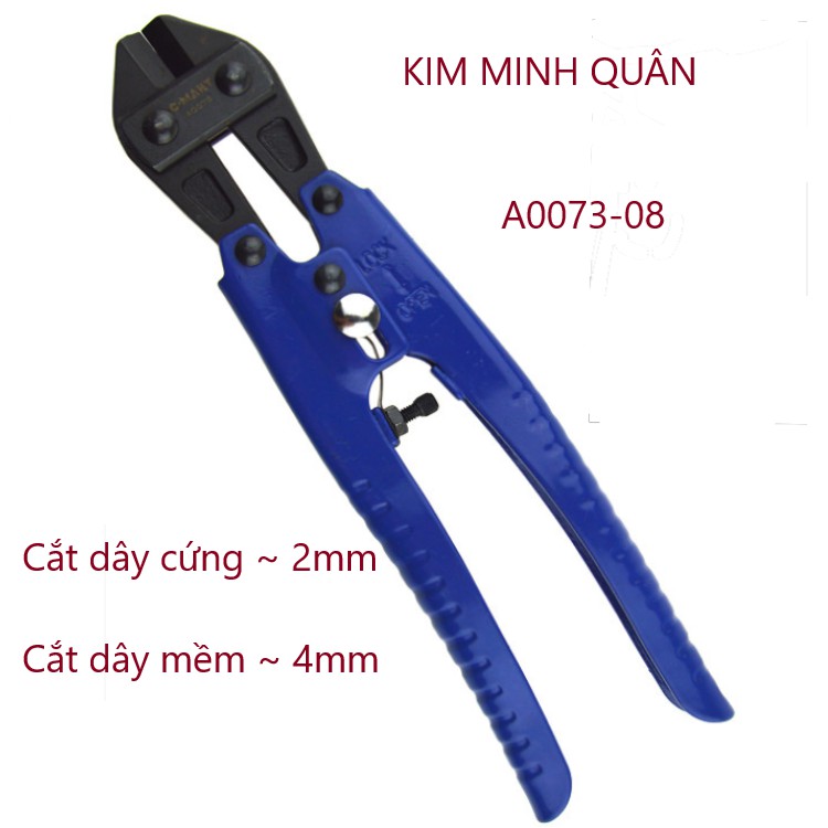 Kéo Cắt Dây , Cáp Cộng Lực Cán Cong Mini 8&quot;/200mm A0073 CMart