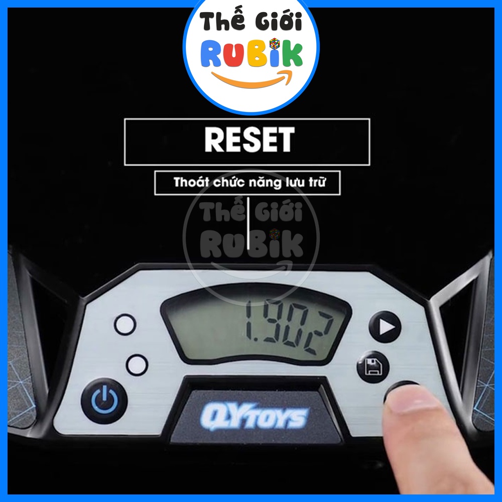 Đồng Hồ Rubik QiYi Timer Thảm Lót, Dây Kết Nối Cho GAN 13 12 Maglev, Tornado V3 V2 M, WRM 2022, RS3M | Thế Giới Rubik