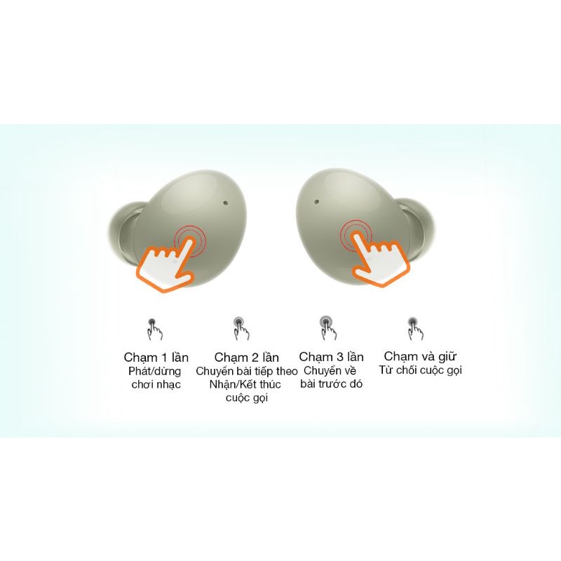 Tai nghe Bluetooth True Wireless Samsung Galaxy Buds 2 R177N – Hàng chính hãng