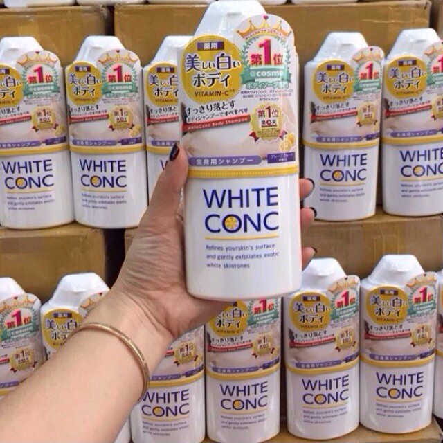 Sữa tắm trắng White Conc Body Vitamin C 360ml