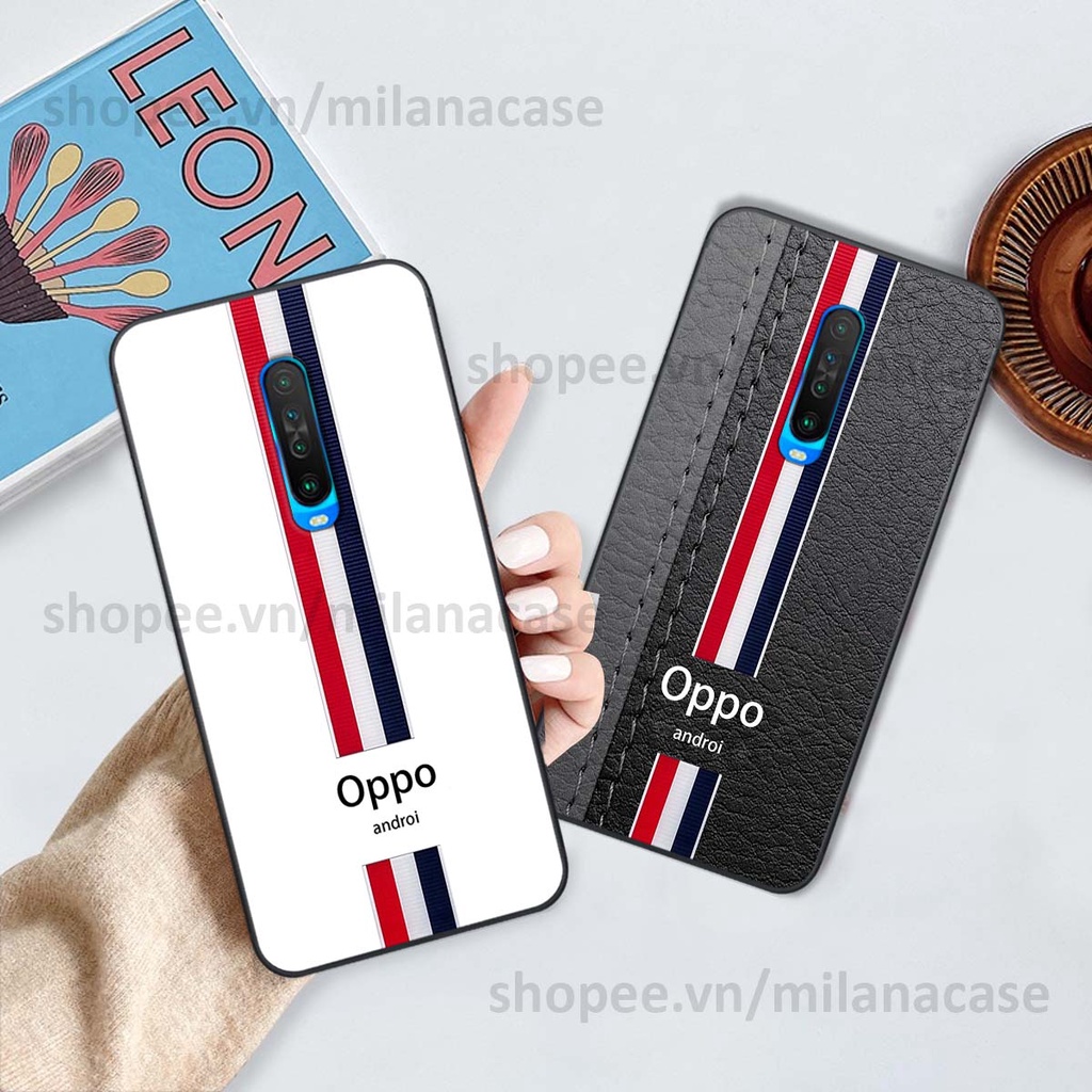 Ốp Xiaomi Redmi K30 / Redmi K30 5G in giả da phong cách thể thao, cá tính, thời trang