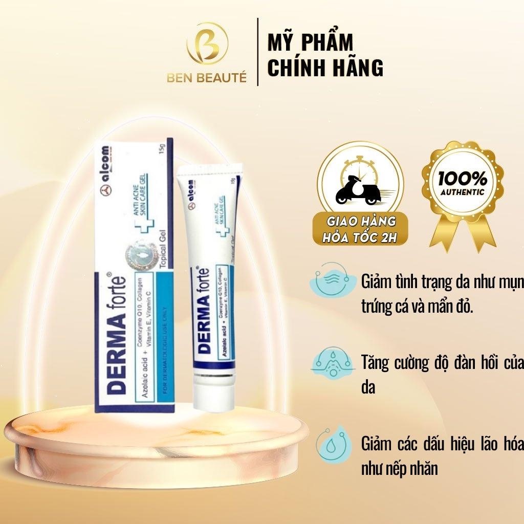 Gel Mờ Thâm Giảm  Mụn Derma Forte 15g