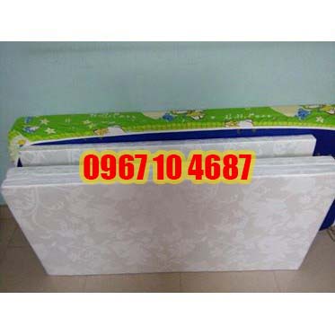 Nệm cho trẻ em, Đệm cũi cho bé, đàn hồi tốt, giúp bé ngủ ngon và phát triển xương toàn diện 70x130x3 cm