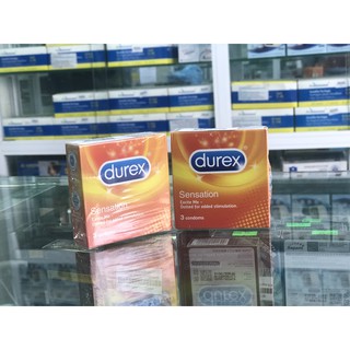 Bao cao su Durex Sensation (hộp 3 chiếc)