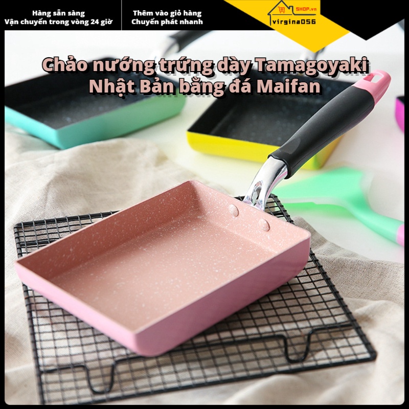 Hàng Hot Chảo chống dính chảo nhôm Dụng cụ nấu bánh pancake trứng Hàng giao ngayVirgina056