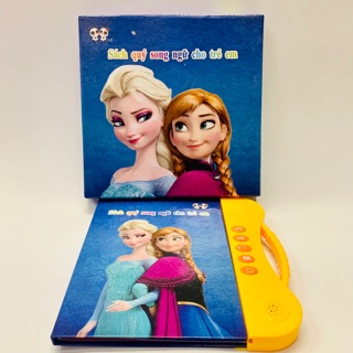 Sách song ngữ điện tử cho bé Elsa và nhện Spiderman