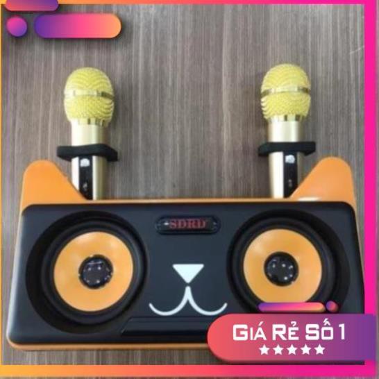 [SALE 10%] Loa karaoke bluetooth SDRD SD-305 20W có bluetooth tặng kèm mic