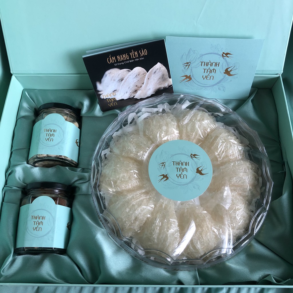 Yến Sào Khánh Hòa tổ yến tinh chế 50g (4-6tổ)/ 100g (7-11 tổ)+🎁 | BigBuy360 - bigbuy360.vn