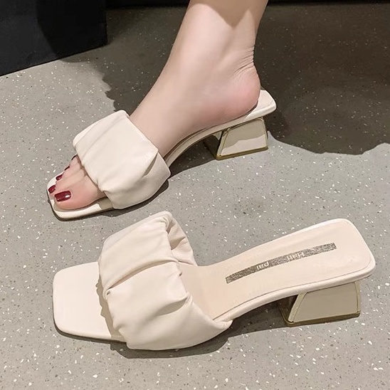 Guốc Dép Nữ Đế Vuông 5P Hàng Hót Xinh Xắn