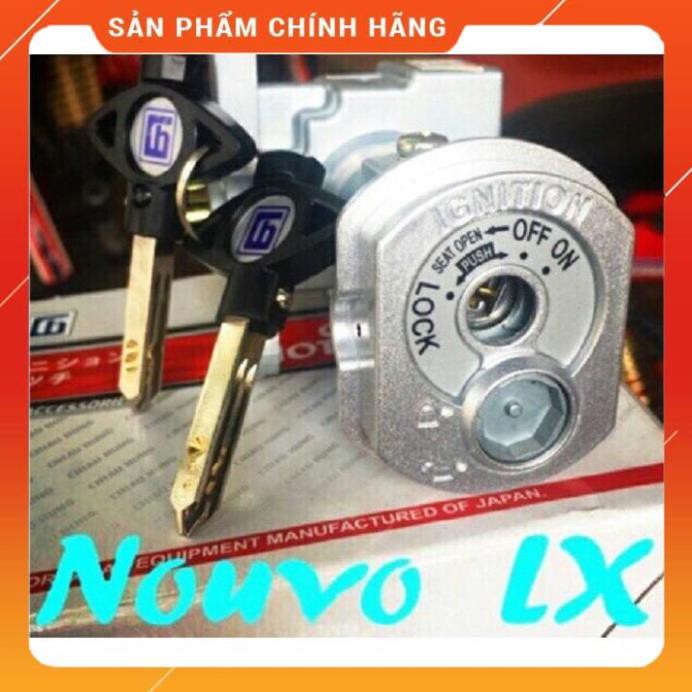 Mua Ngay Bộ ổ khóa Lexam, Nouvo LX loại 6 CẠNH (cho xe máy yamaha ya)