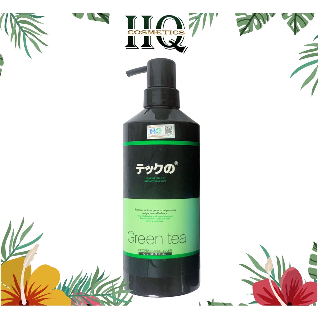 Gội Xả Kiềm Dầu Chống Nhờn Meiki Trà Xanh Green Tear 780ml