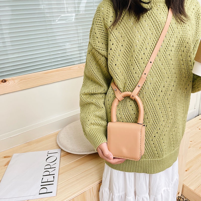 Túi đeo chéo Ielgy thiết kế nhỏ nhắn xinh xắn cho bé gái