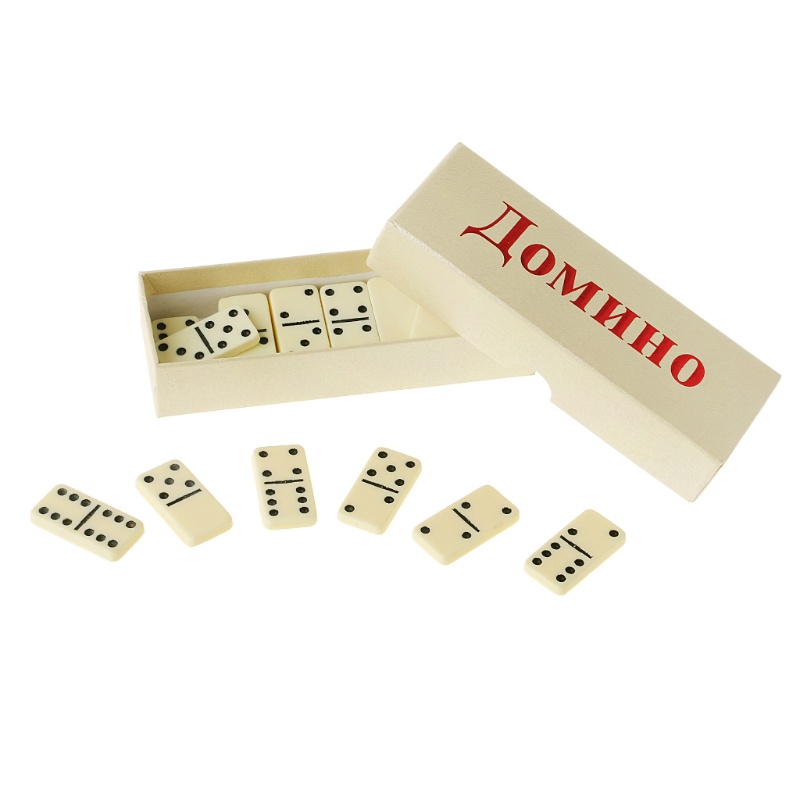 Bộ Domino Hai Lớp Với Sáu Chấm Đen Dùng Trang Trí Tiệc Giáng Sinh