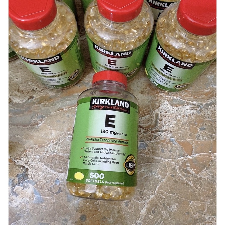vitamin E kirkland mỹ 500viên[date2026]