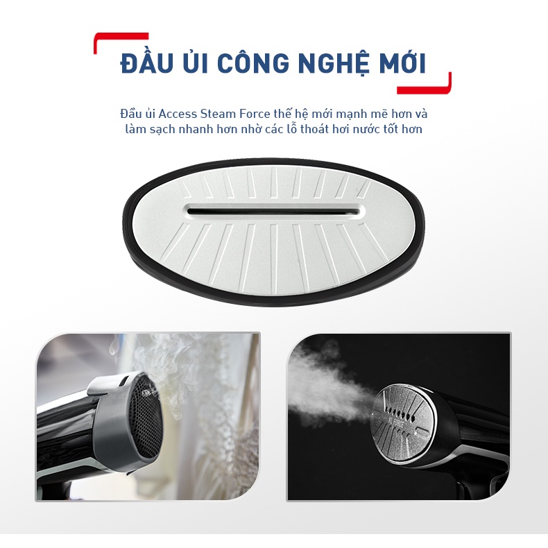 Bàn ủi hơi cầm tay Tefal Access Steam force DT8230E01