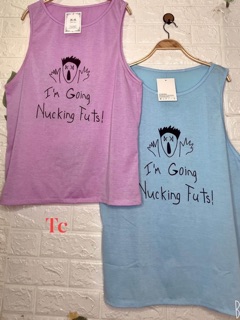 Sét tanktop 2 món hình mặt cười