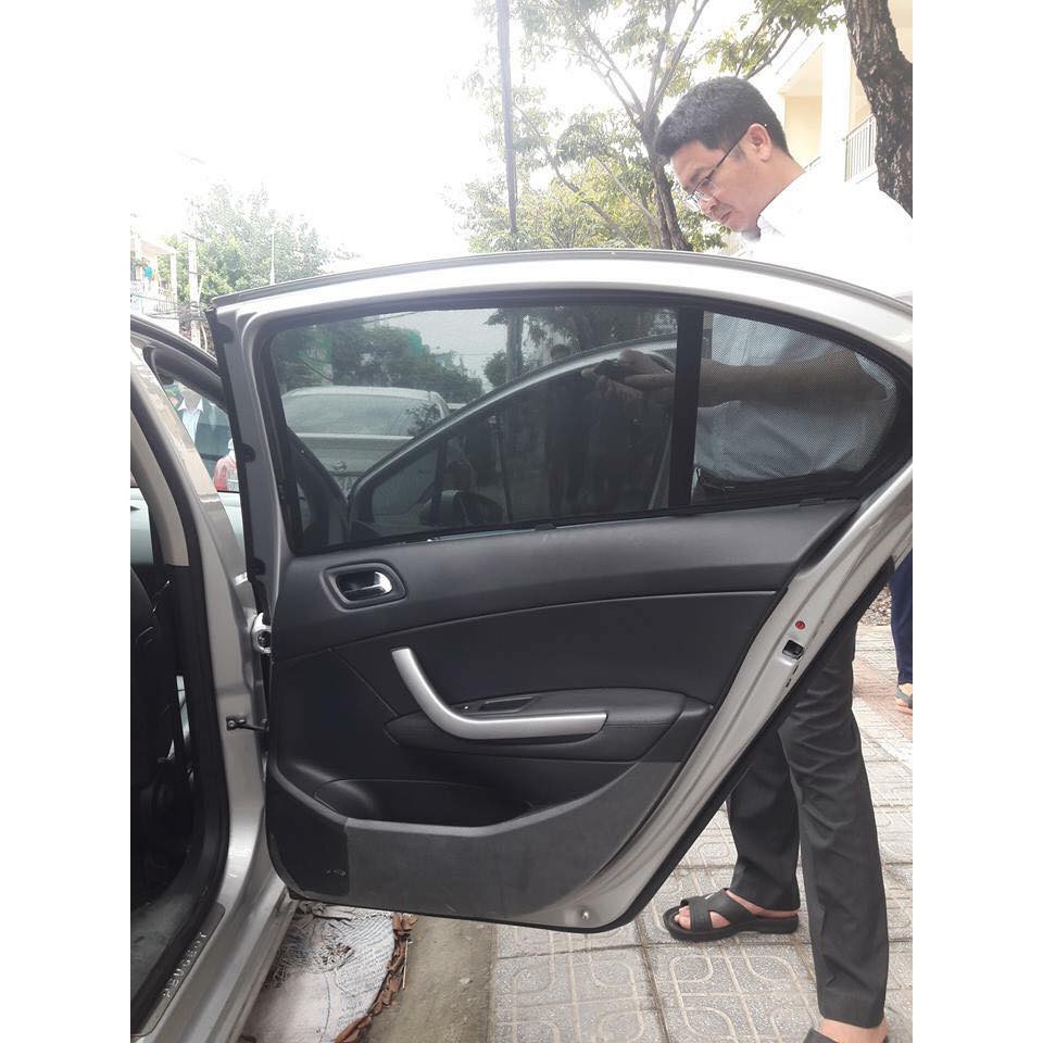 Rèm Che Nắng chống UV Xe Peugeot 408 Hàng Loại 1 MR.ÔTÔ -Bảo Hành 2 Năm