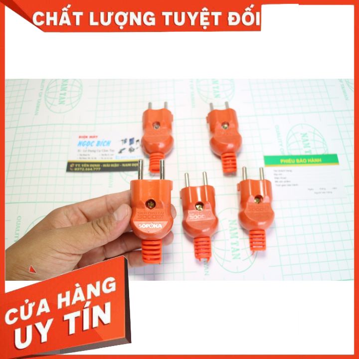 [RẺ VÔ ĐỊCH] Phích Cắm Siêu Chịu Tải Sopoka P3000W, P3000w 2+