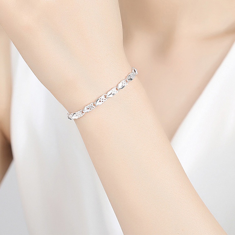 Lắc tay nữ bạc S925 xinh xắn - LT115