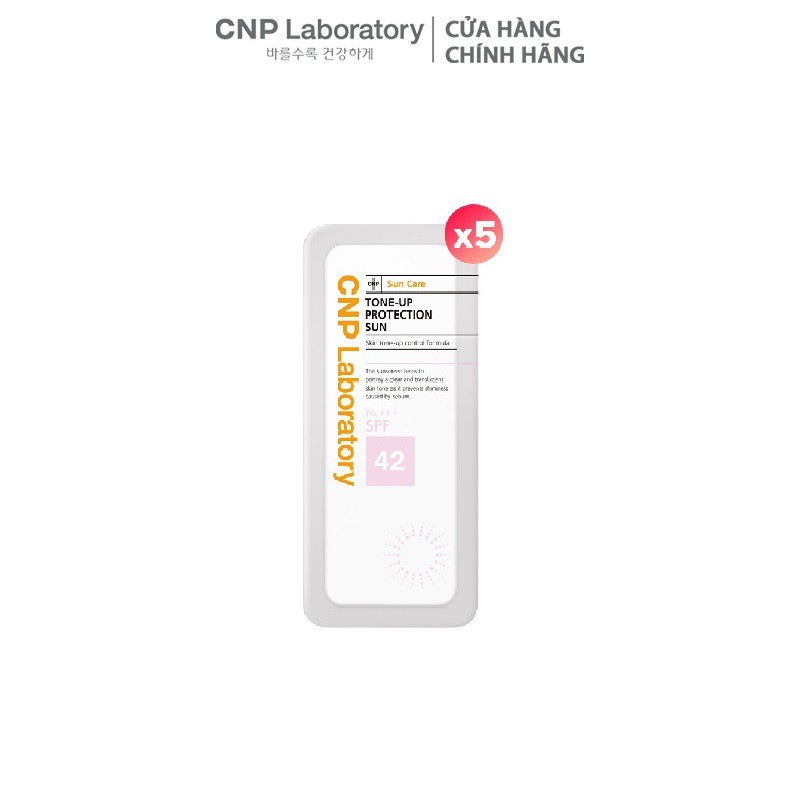[HB Gift] Combo tẩy trang sạch sâu và tẩy tế bào chết và chống nắng nâng tone CNP Laboratory